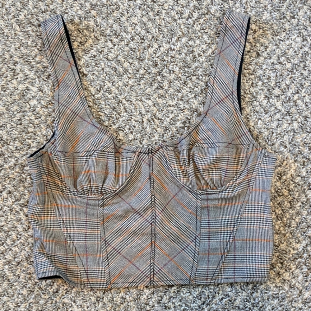 NWT Free People Cropped Corset Top - Women's Small
